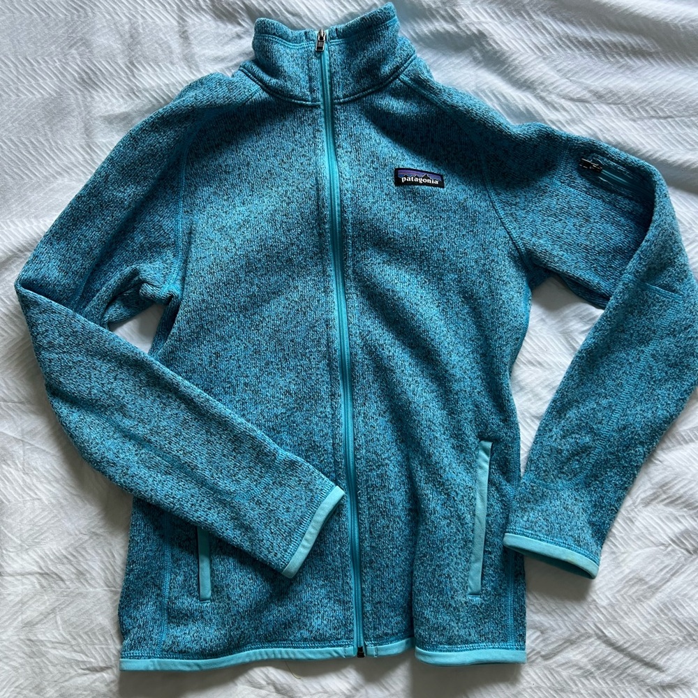 Patagonia Blue Full-Zip Jacket